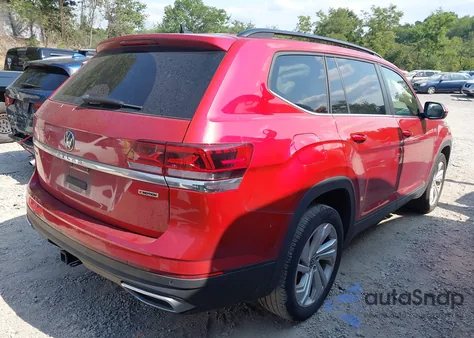 2021 Volkswagen Atlas 3.6L V6 Se W/Technology z USA, uszkodzony, nr VIN 1V2KR2CA3MC570429